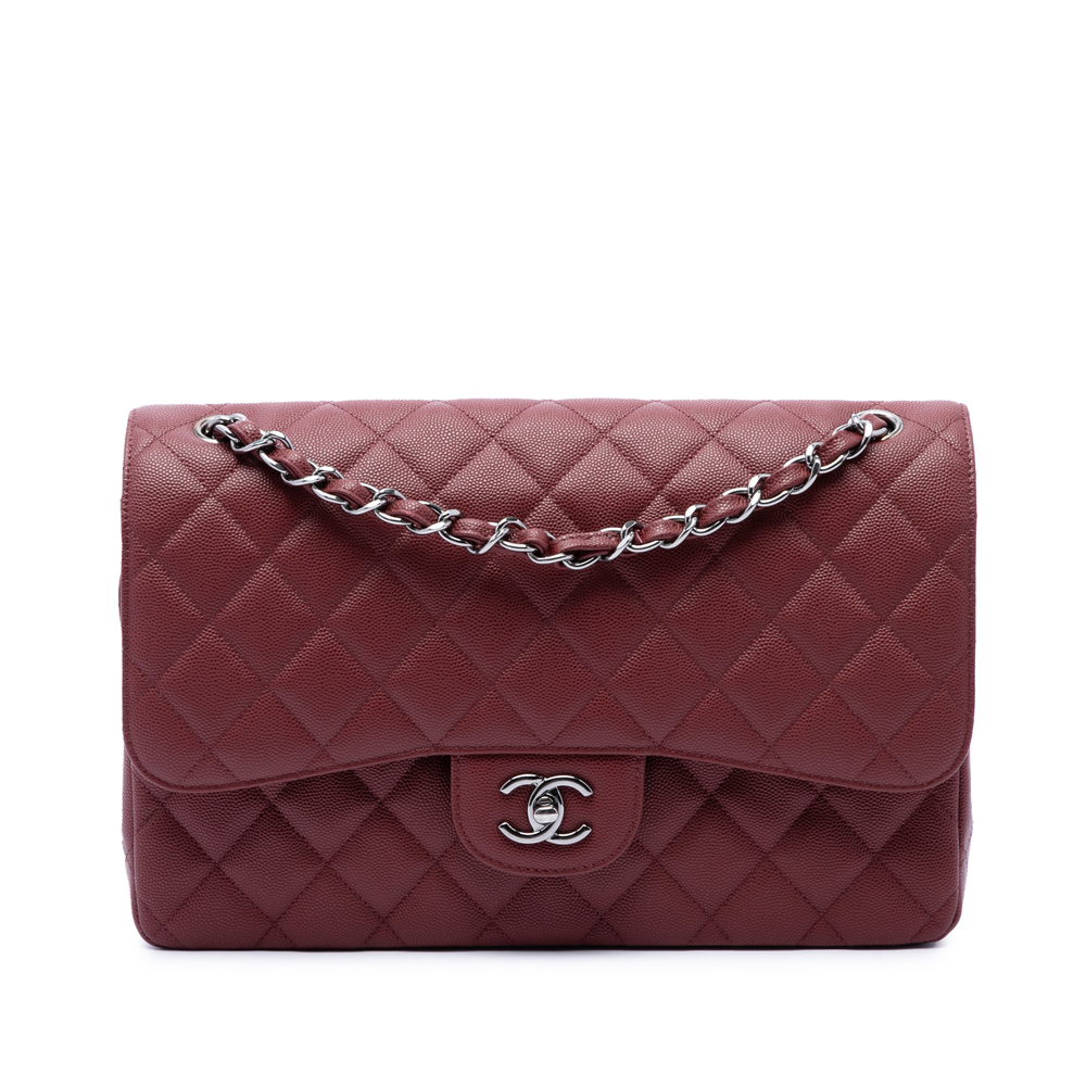 Pre-Loved Chanel Jumbo Classic Caviar Double Flap